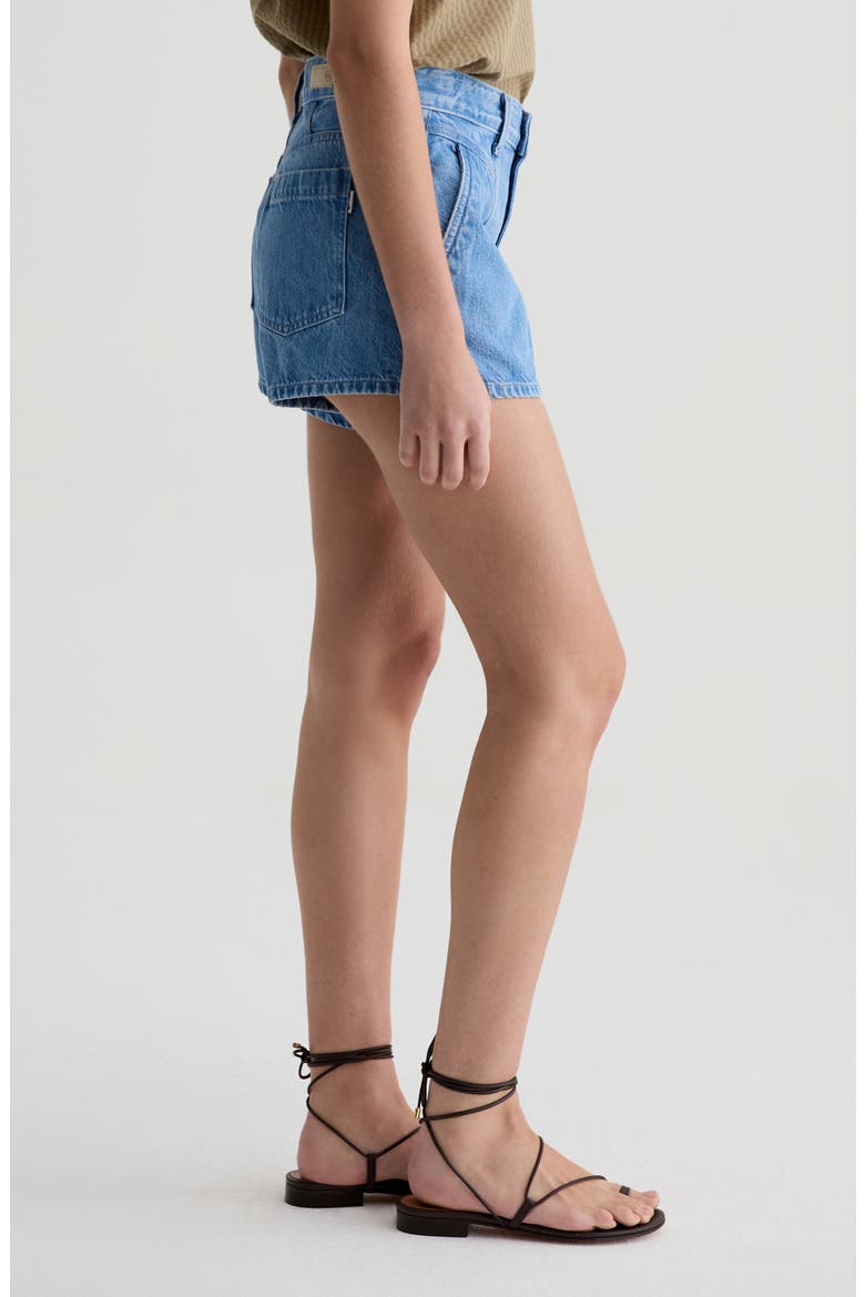 Rinna Seamed Denim Shorts, Alternate, color, PUERTO NUEVO