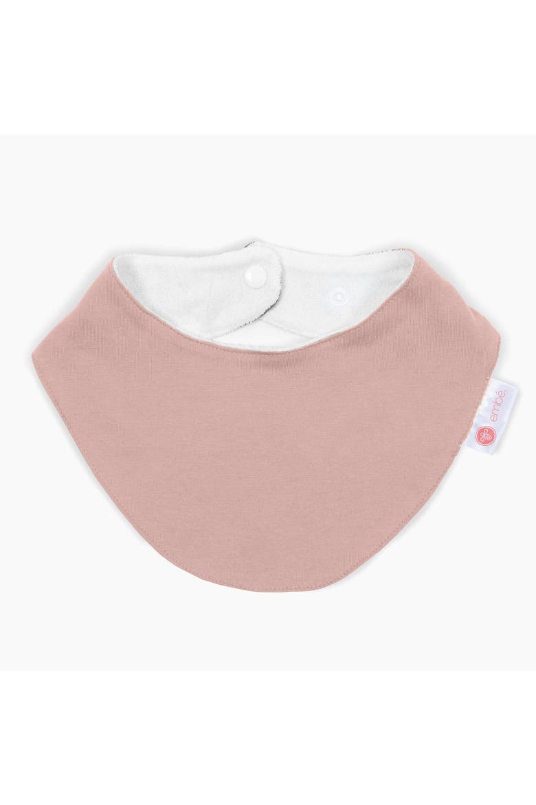 Baby Cottom Bandana Bib Bundle, 2-Pack, Alternate, color, Cream-guava