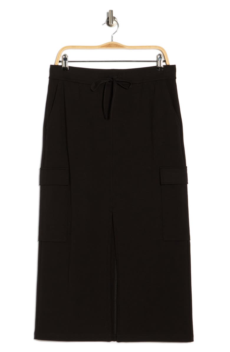 Eileen Fisher Cargo Maxi Skirt, Main, color, Black