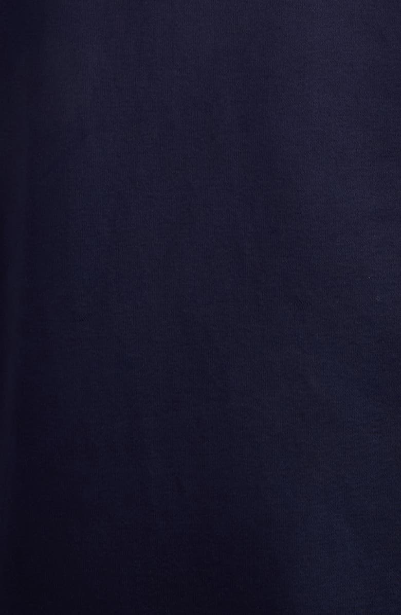 Givenchy Oversize Logo Appliqué Bomber Jacket, Alternate, color, Navy