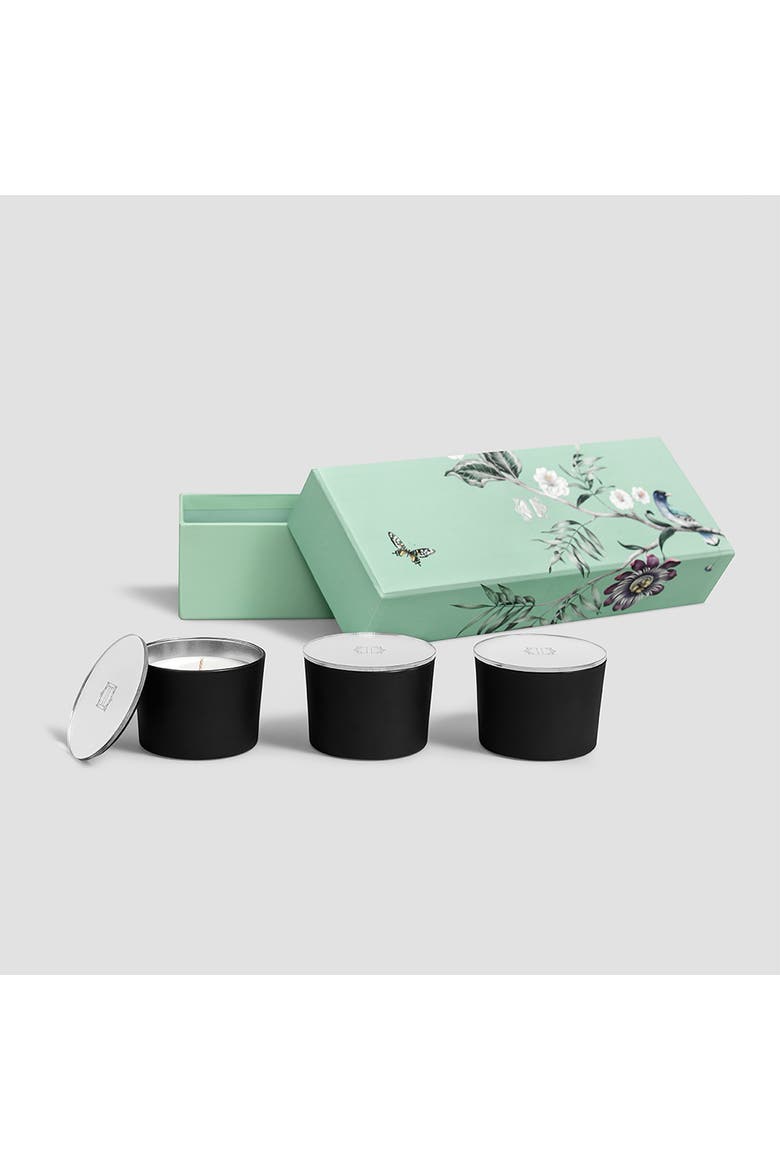 Alfabia Set of scented candles, Main, color, Black