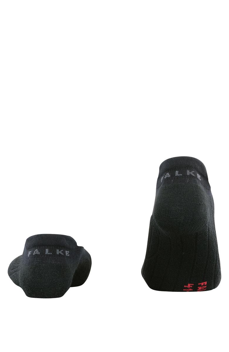 Falke GO2 Invisible Golf Socks for Spiked Shoes, Alternate, color, Black