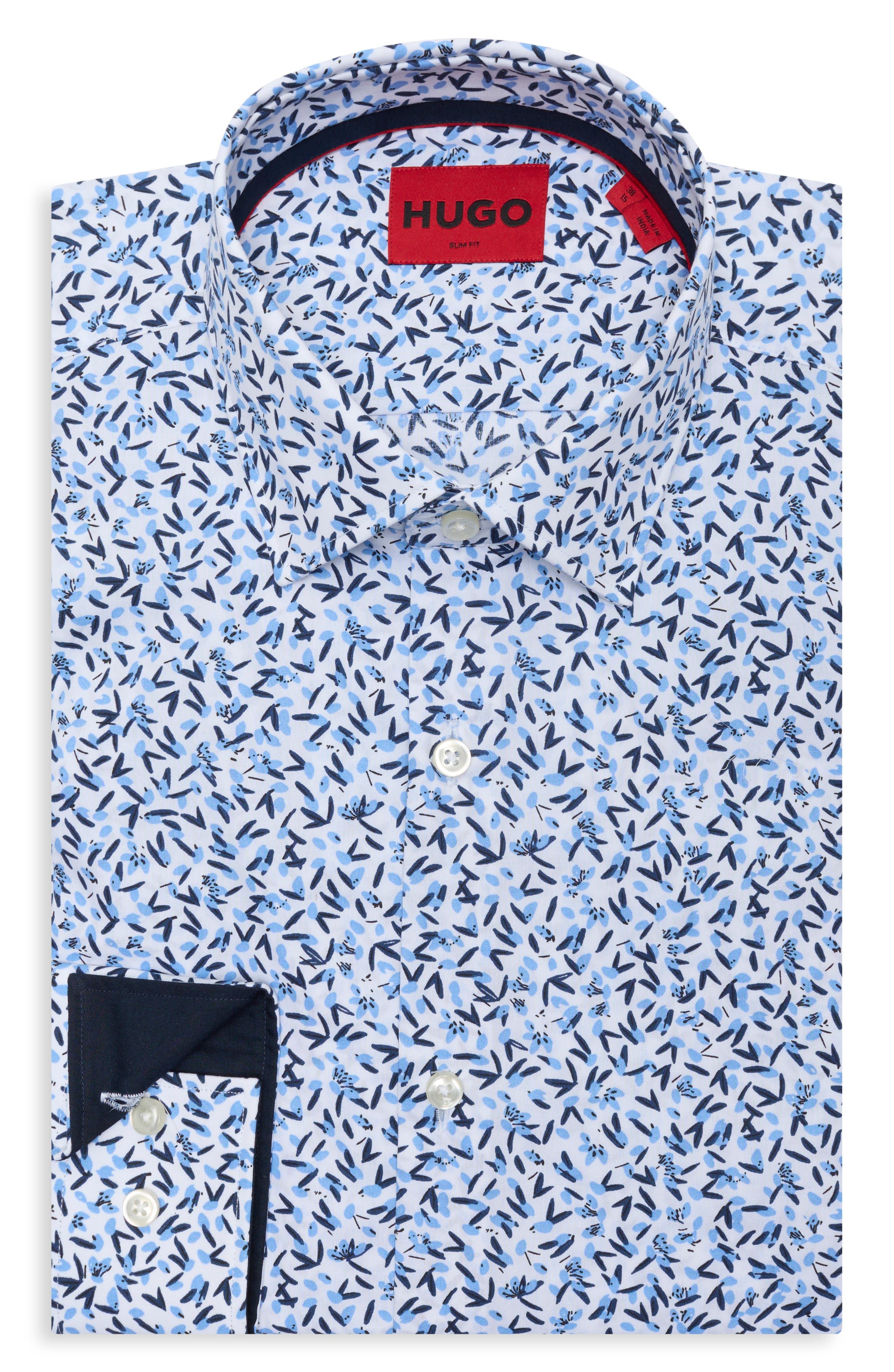 Koey Slim Fit Cotton Dress Shirt