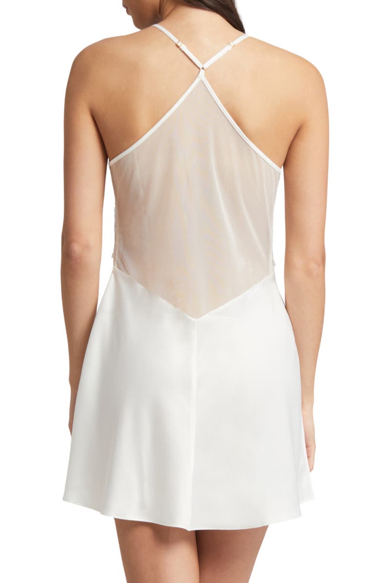 Rya Collection Rosey Chemise, Alternate, color, Ivory