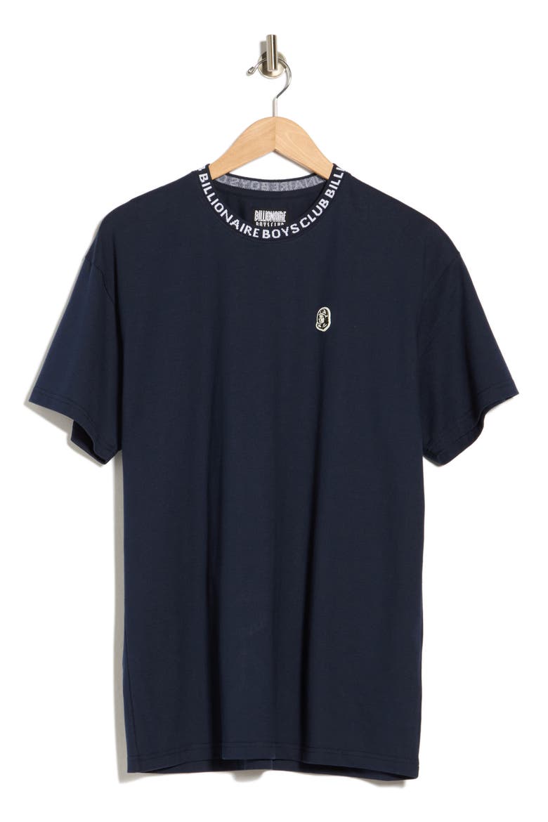 Wrapped Graphic T-Shirt, Alternate, color, NAVY BLAZER