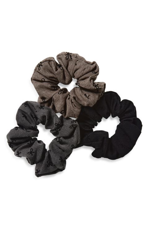 3-Pack Bow Scrunchies