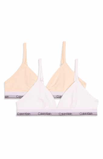 Kids' Assorted 2-Pack Stretch Cotton Triangle Bras