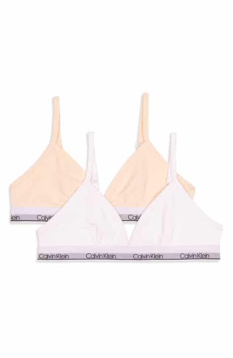 Kids' Assorted 2-Pack Stretch Cotton Triangle Bras