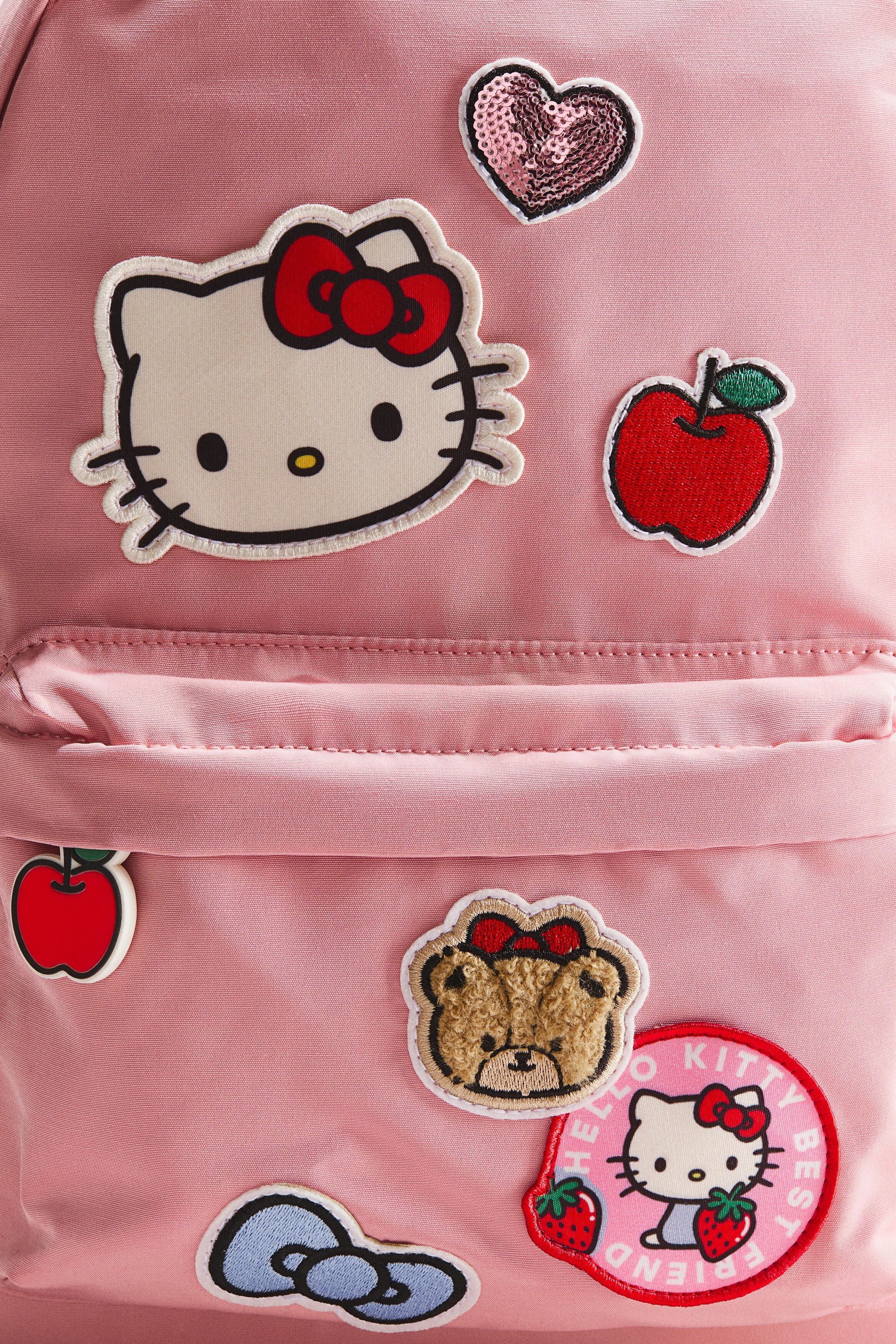 Backpack With Motif, Alternate, color, Dusty pink/Hello Kitty