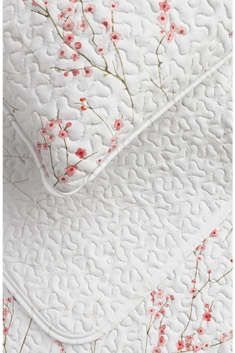 Wildflower Quilt Set, Alternate, color, CHERRY BLOSSOMS