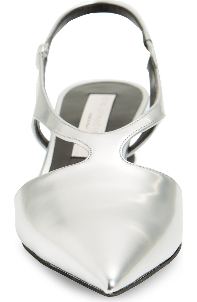 Stella McCartney Shroom Mirror Slingback Pump, Alternate, color,