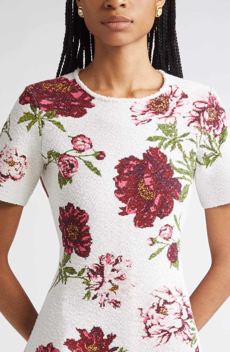 Oscar de la Renta Rectangle Crystal Stud Earrings, Alternate, color, Crystal