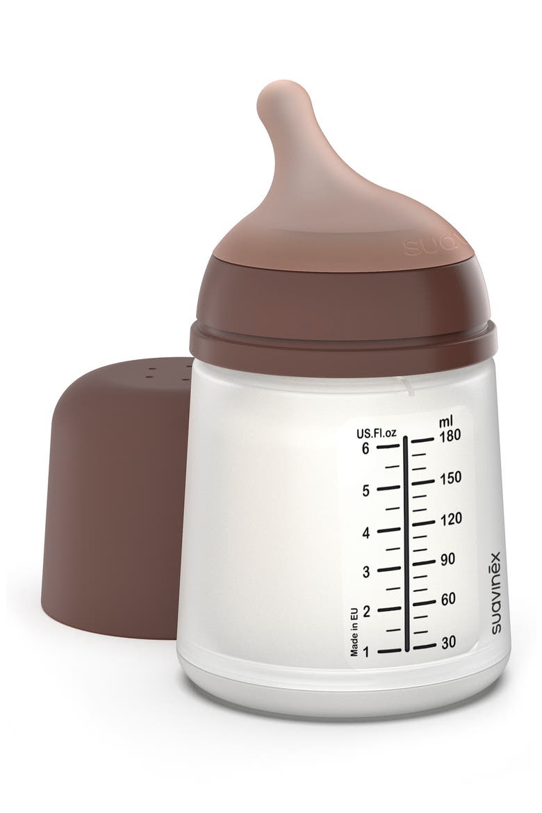 Suavinex Zerø.Zerø™ 2-Pack Adaptable Flow Small Anti-Colic Bottle