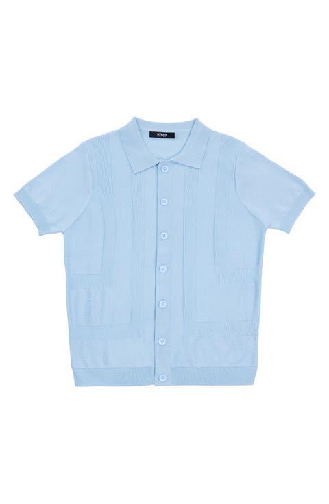 Kids' Short Sleeve Cardigan (Little Kid & Big Kid)
