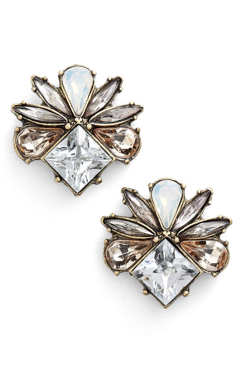 BaubleBar 'Tundra' Stud Earrings, Main, color, 