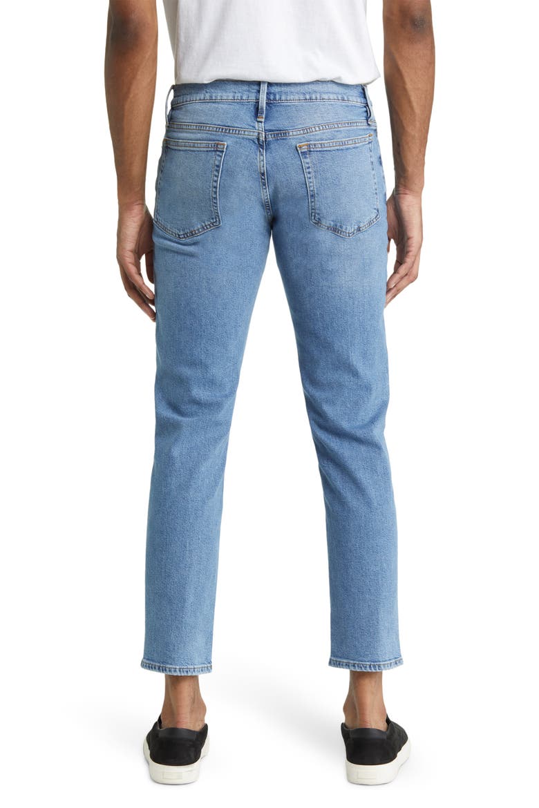 L'Homme Crop Slim Fit Jeans, Alternate, color, BAHAMAS