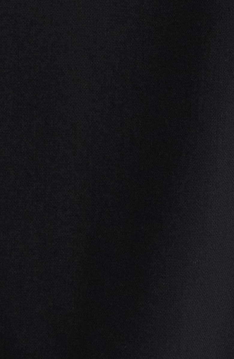 Givenchy Utility Zip Front Wool Shirt, Alternate, color, Black