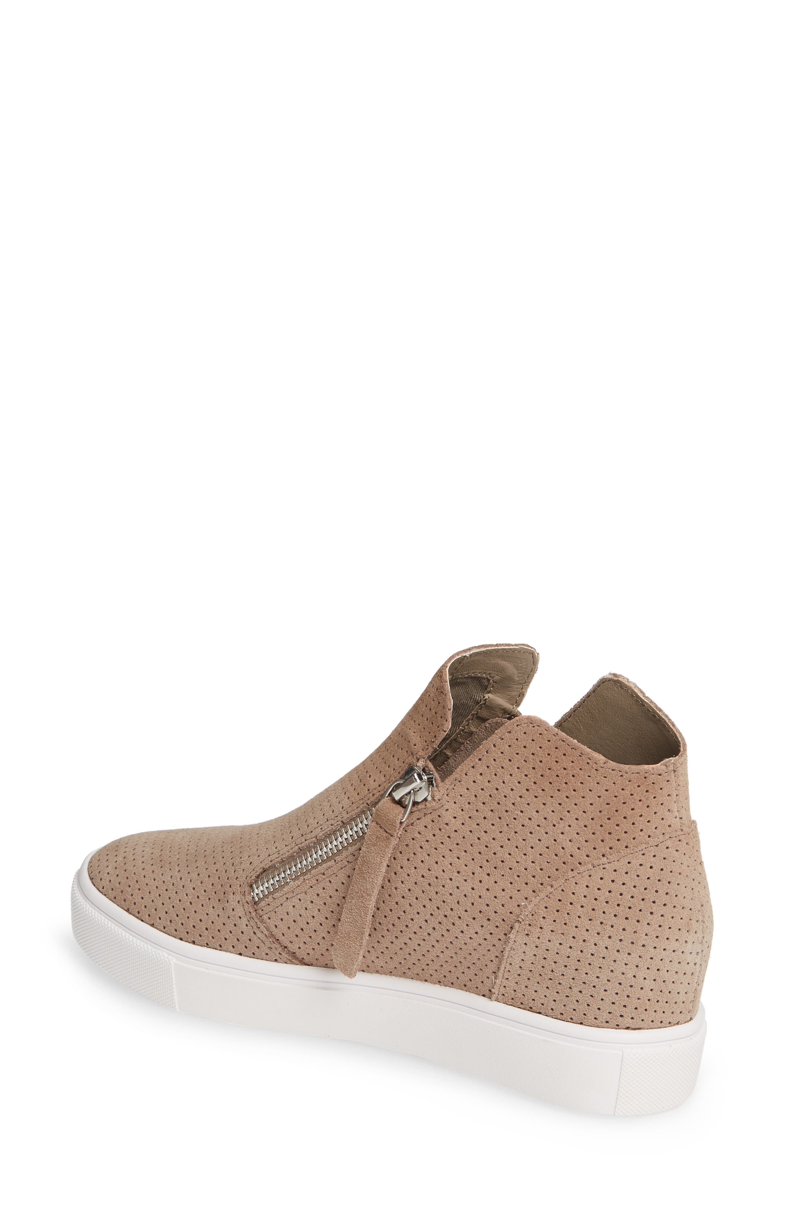 Caliber High Top Sneaker, Alternate, color, TAUPE SUEDE