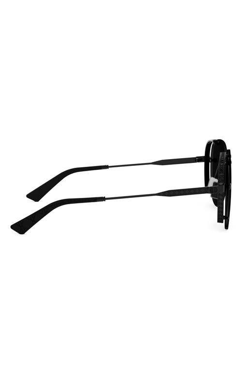 Dior Neo A1u 61 Pilot Sunglasses In Black