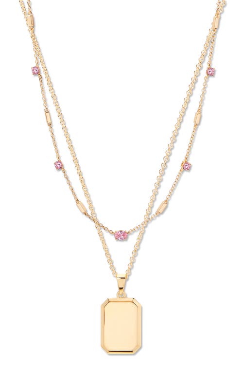 Brook & York Brook And York Willow Birthstone Layering Set In Gold October