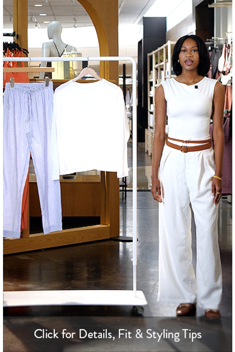 Two-Piece Stripe Cotton Pajamas video