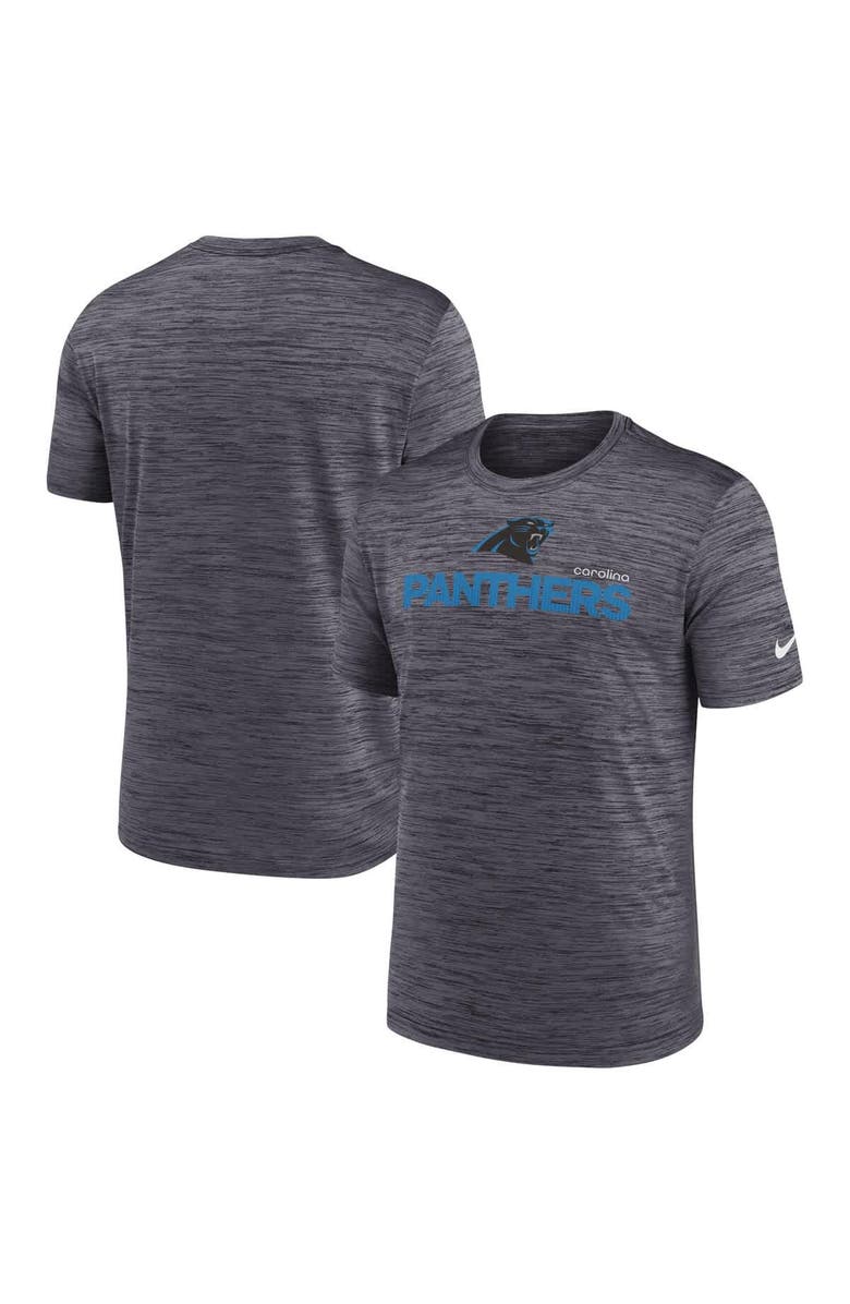 Nike Men's Nike Black Carolina Panthers Blitz Velocity Modern Performance T-Shirt, Alternate, color, Black