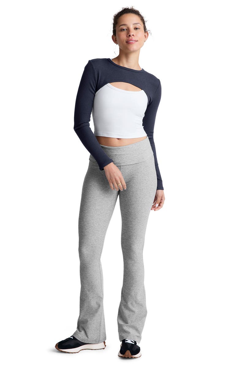 Beyond Yoga Formation Shrug, Alternate, color, Nocturnal Navy