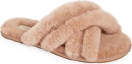 UGG® Scuffita Genuine Shearling Slide Slipper