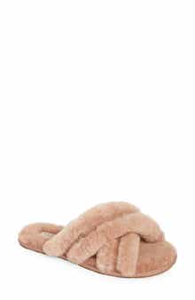UGG® Scuffita Genuine Shearling Slide Slipper