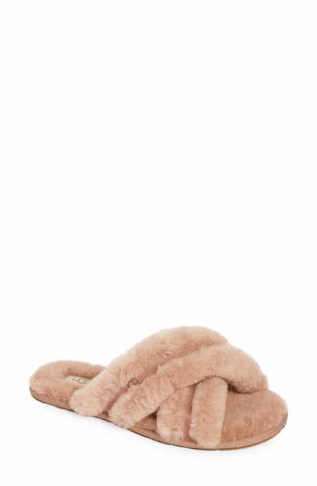 UGG® Scuffita Genuine Shearling Slide Slipper
