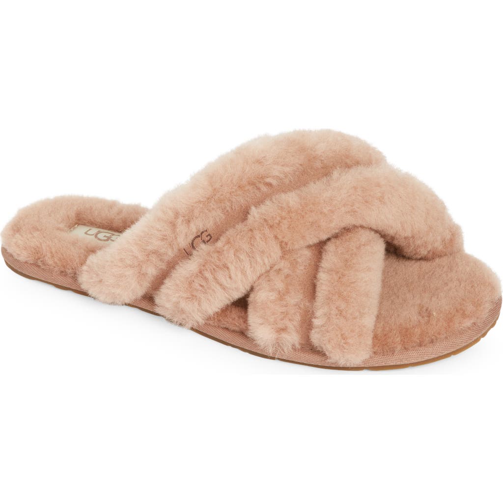 Ugg(r) Scuffita Genuine Shearling Slide Slipper