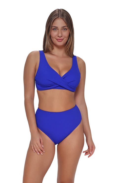 Astrid High Waist Bikini Swim Bottoms