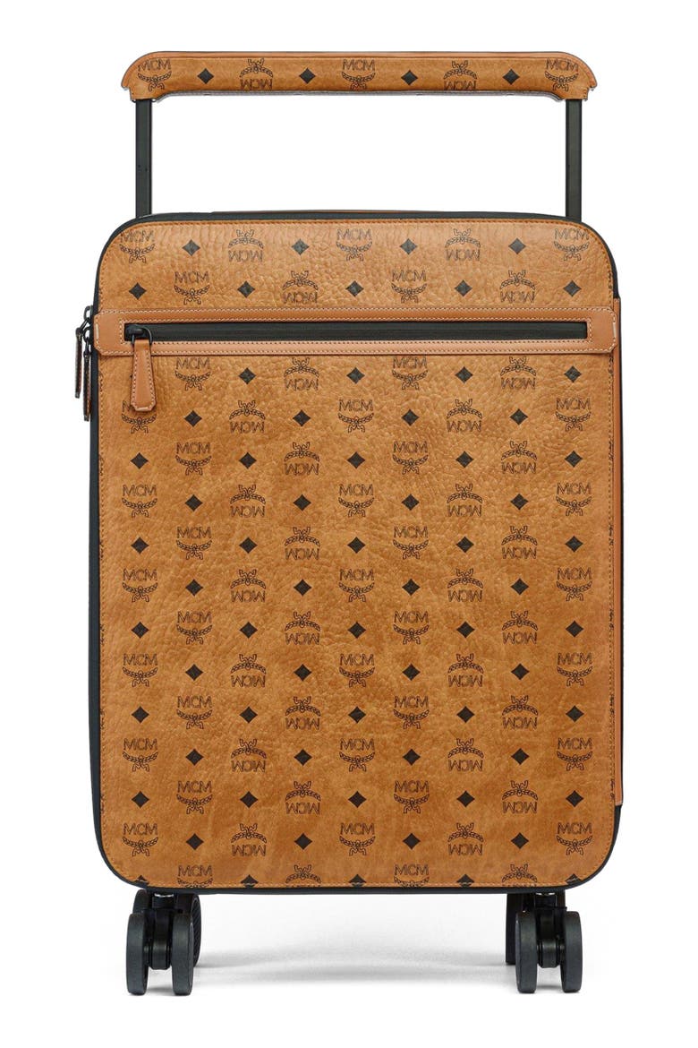 Ottomar Cabin Trolley in Visetos, Alternate, color, Cognac