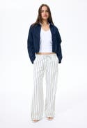 H&M Denim Drawstring Trousers