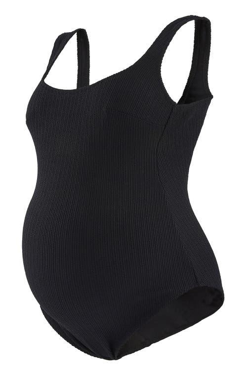 Cache Coeur Maternity Swimsuit Bayside In Black