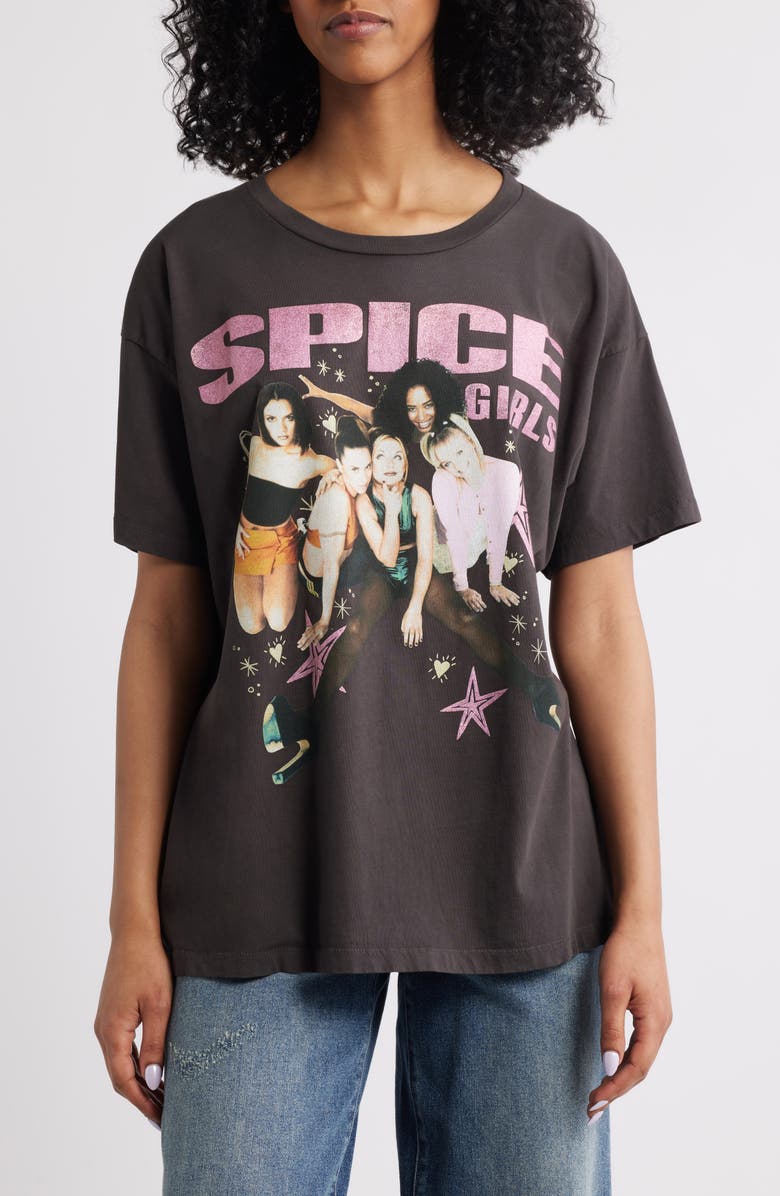 Daydreamer Spice Girls Doodle Cotton Graphic T-Shirt, Main, color, 