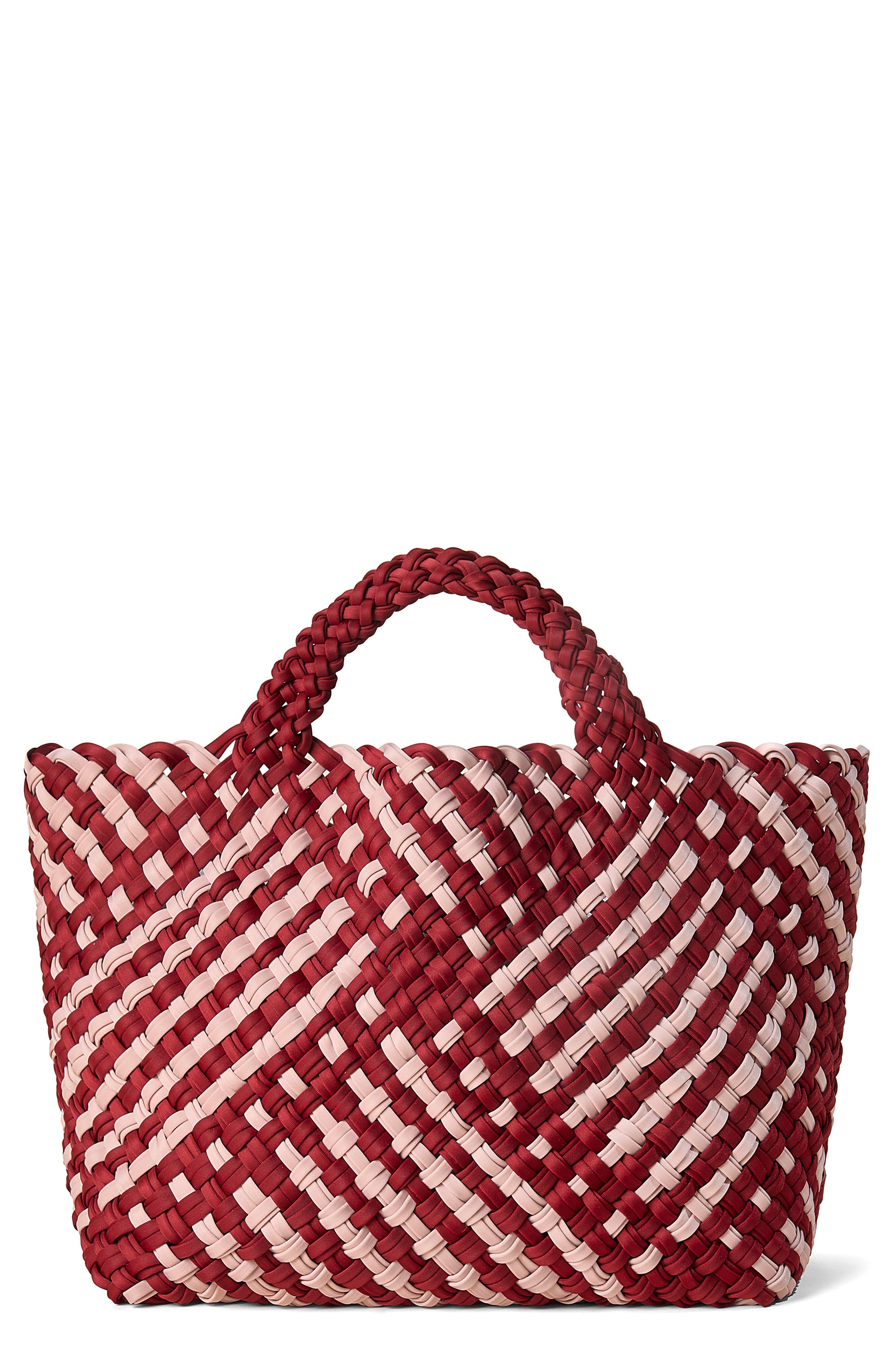 NAGHEDI Medium St. Barths Tote, Main, color, Lychee