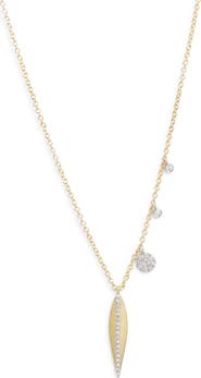 Meira T Leaf Pendant Necklace