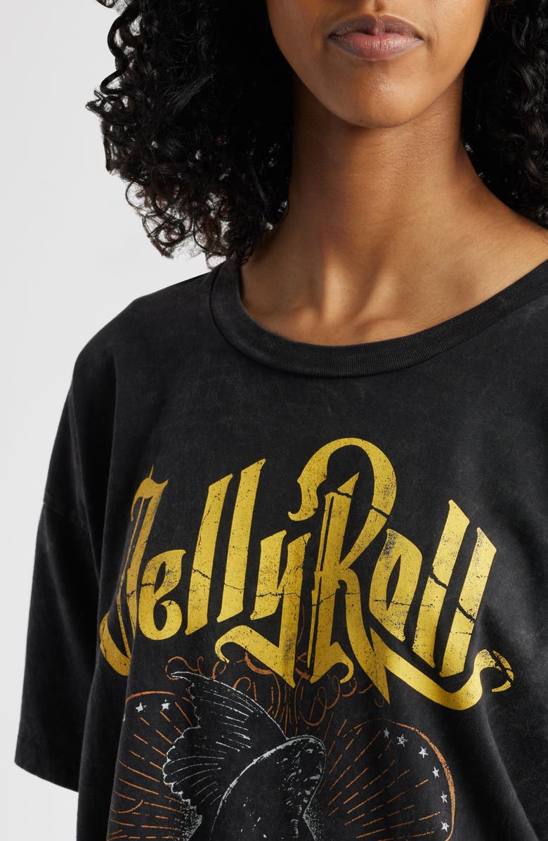 Daydreamer Jelly Roll Cotton Graphic T-Shirt, Alternate, color, Reactive Black Acid