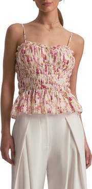 Favorite Daughter The Best Dressed Guest Shirred Camisole