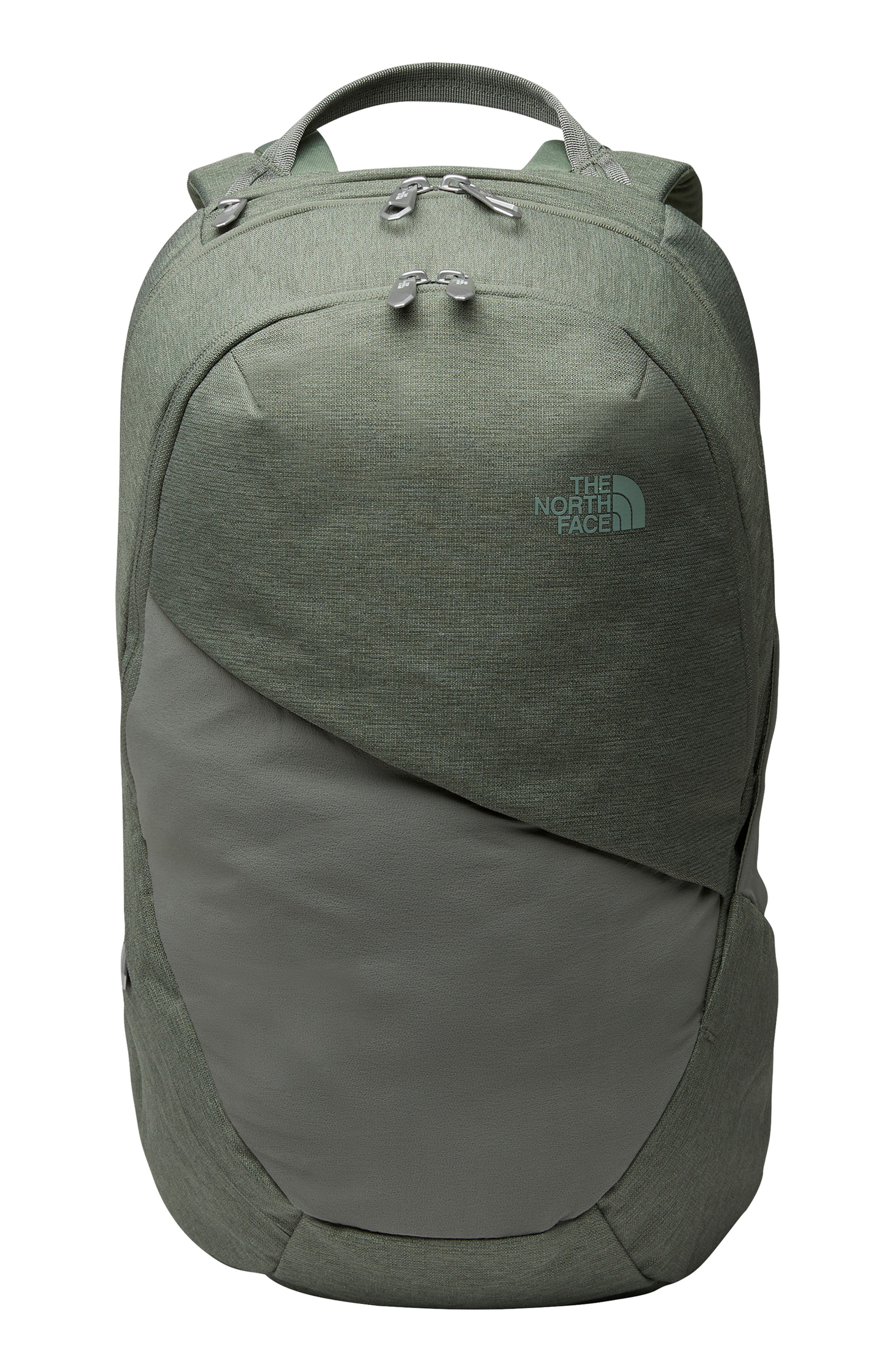 Isabella Water Repellent Backpack, Main, color, AGAVE GREEN