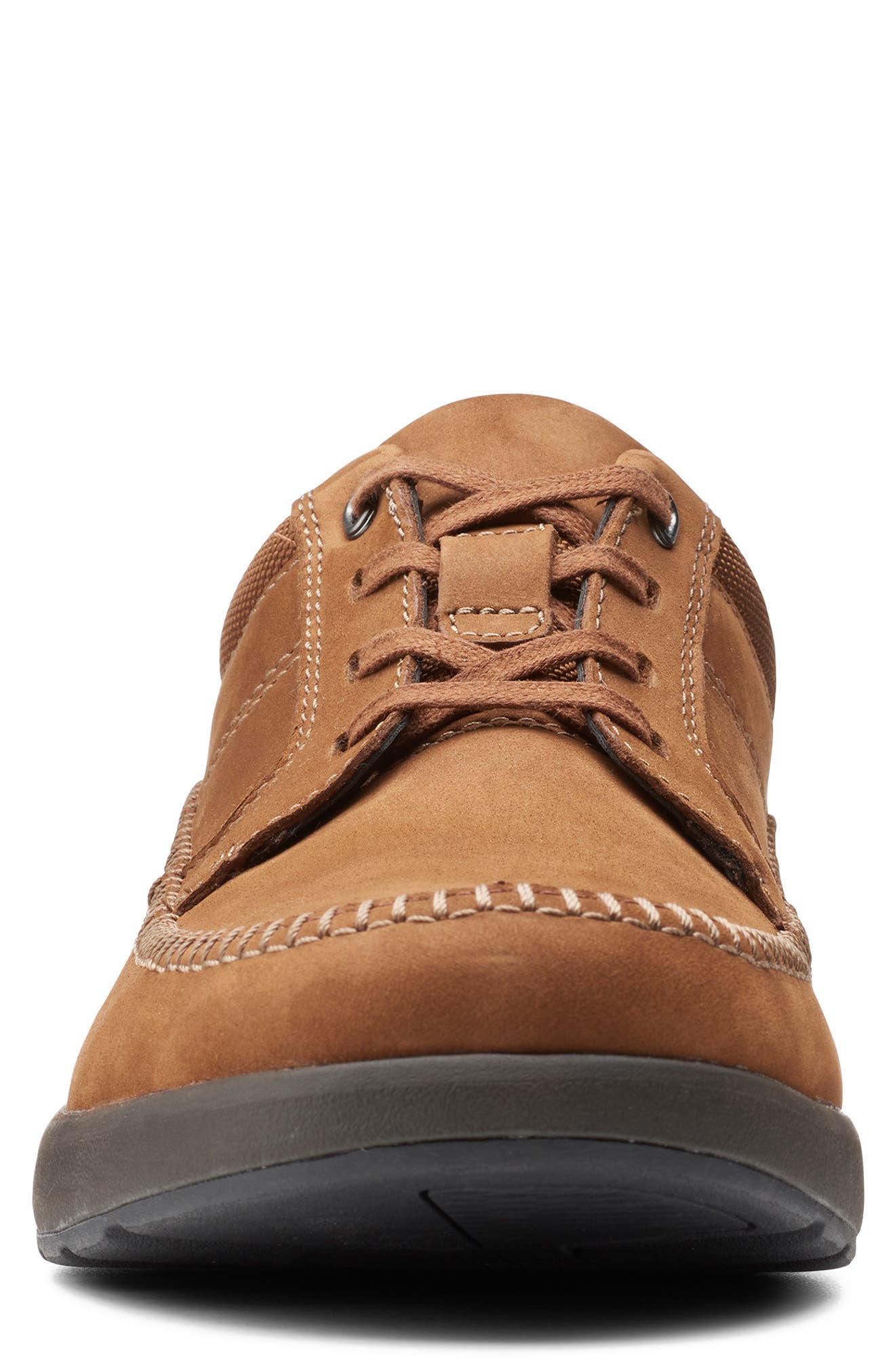 Unstructured Trail Sneaker, Alternate, color, TAN NUBUCK