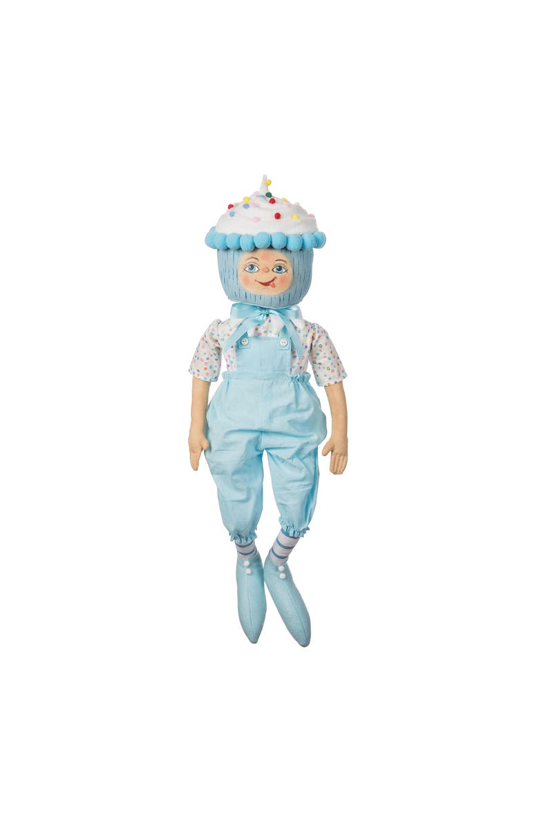 Gallerie II Sammy Sweet Gathered Traditions Joe Spencer's Figurine Doll 24", Main, color, Blue