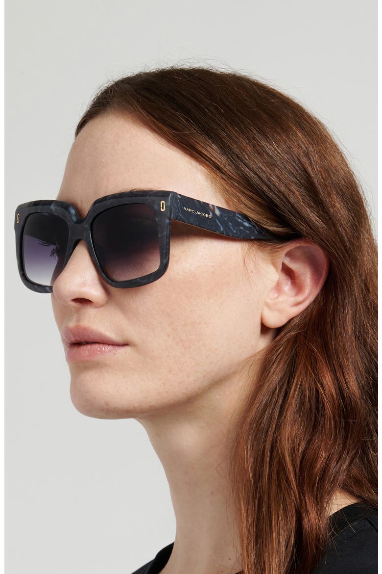 53mm Square Sunglasses, Alternate, color, 0UAV-9O