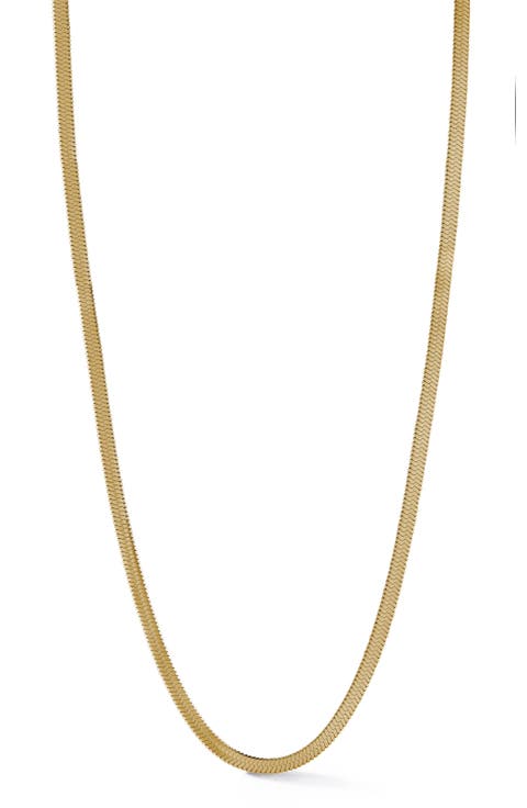 Men's Herringbone Chain Necklace
