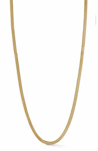 Yield of Men Men's Herringbone Chain Necklace
