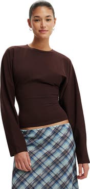 Cotton On Women's Blair Batwing Long Sleeve