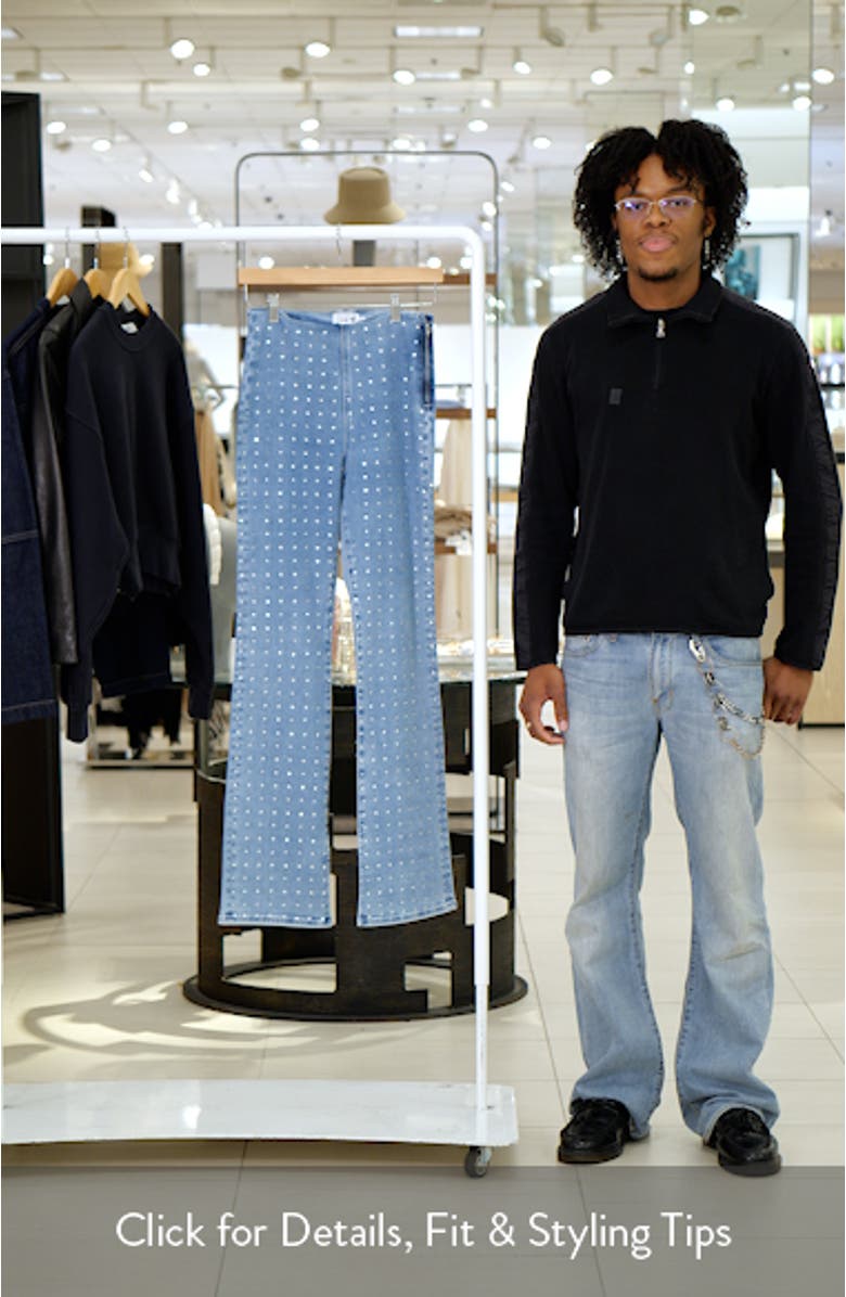 Dolly Crystal Denim Pants, sales video thumbnail