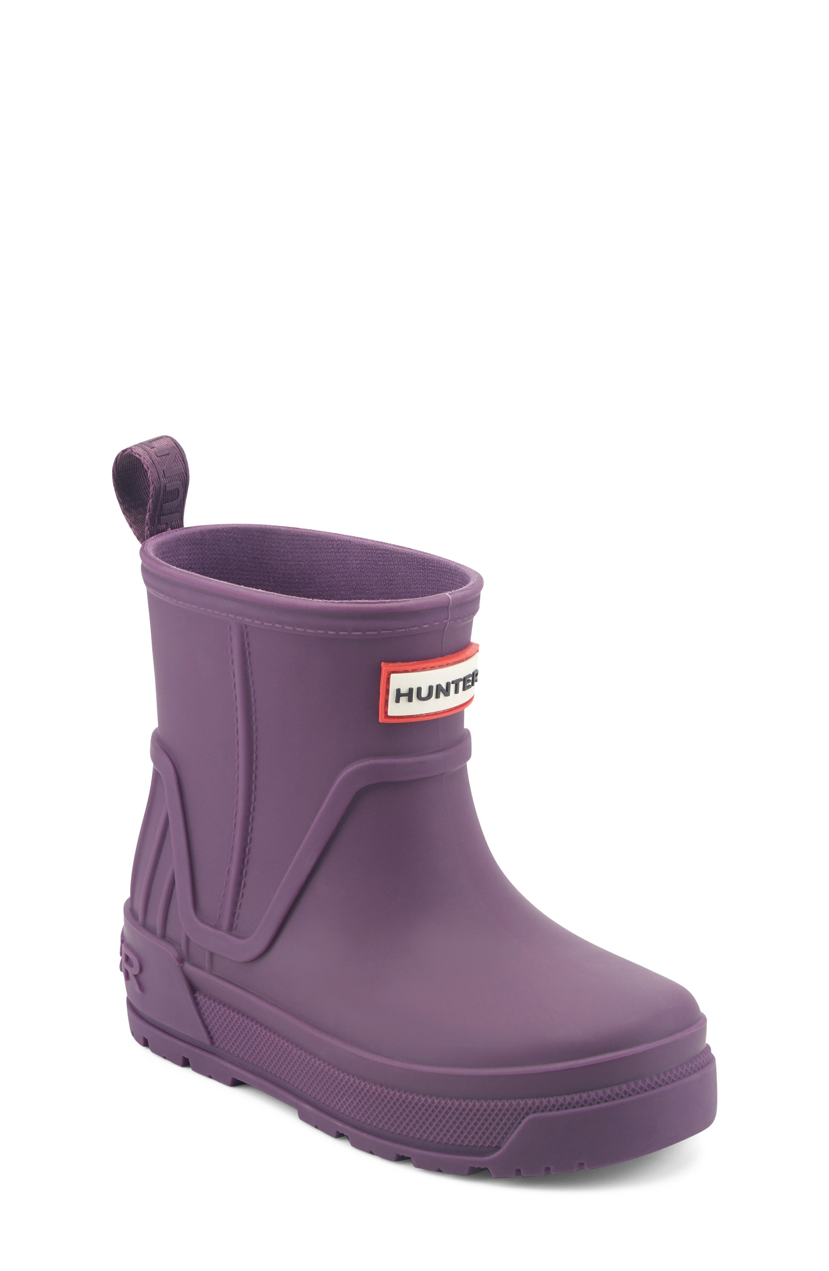 Kids' Grace Waterproof Rain Boot, Main, color, DARK PURPLE 500