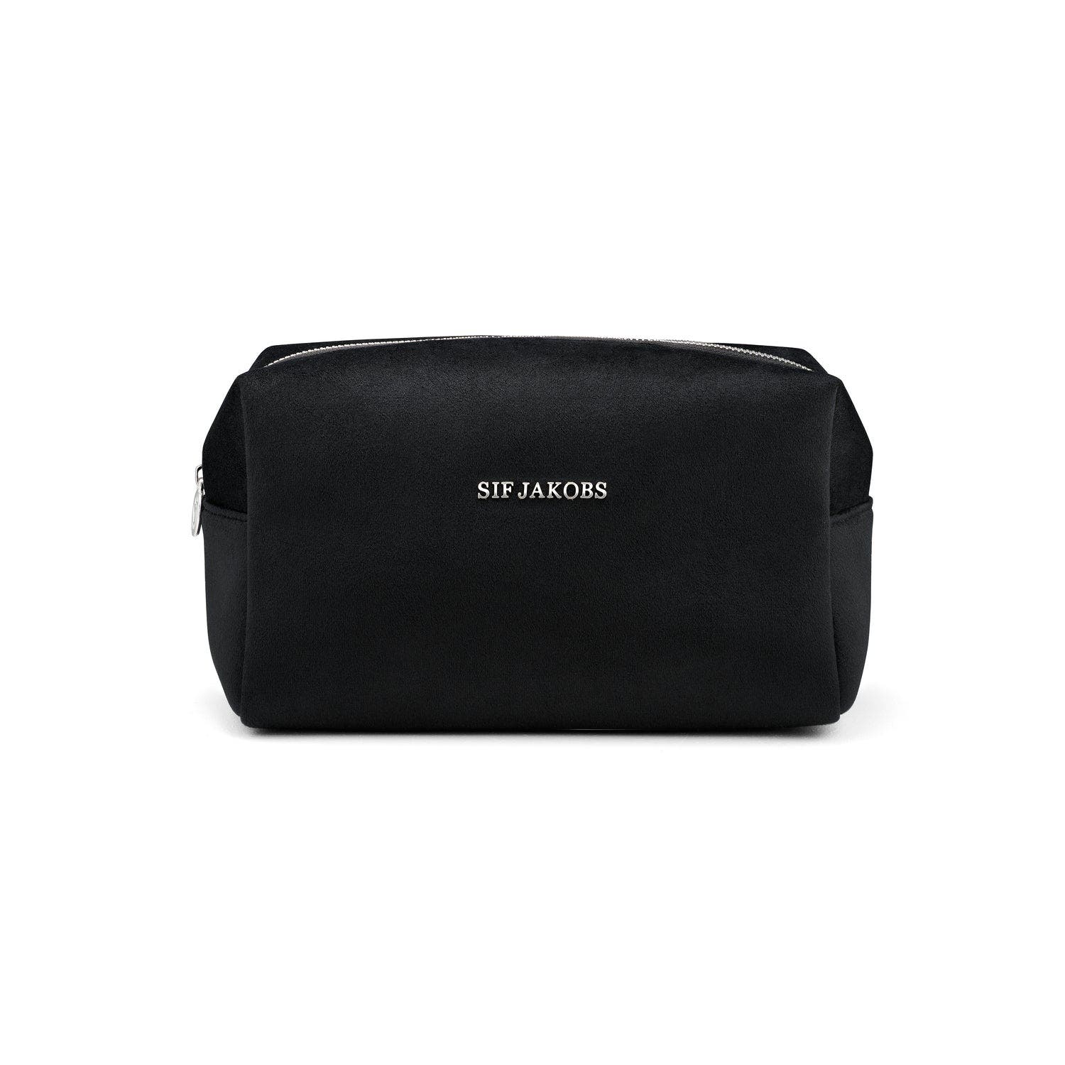 Cosmetic bag Grande in Black, Alternate, color, Black